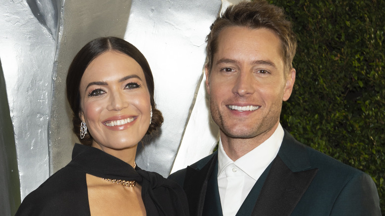 Mandy Moore and Justin Hartley in 2020