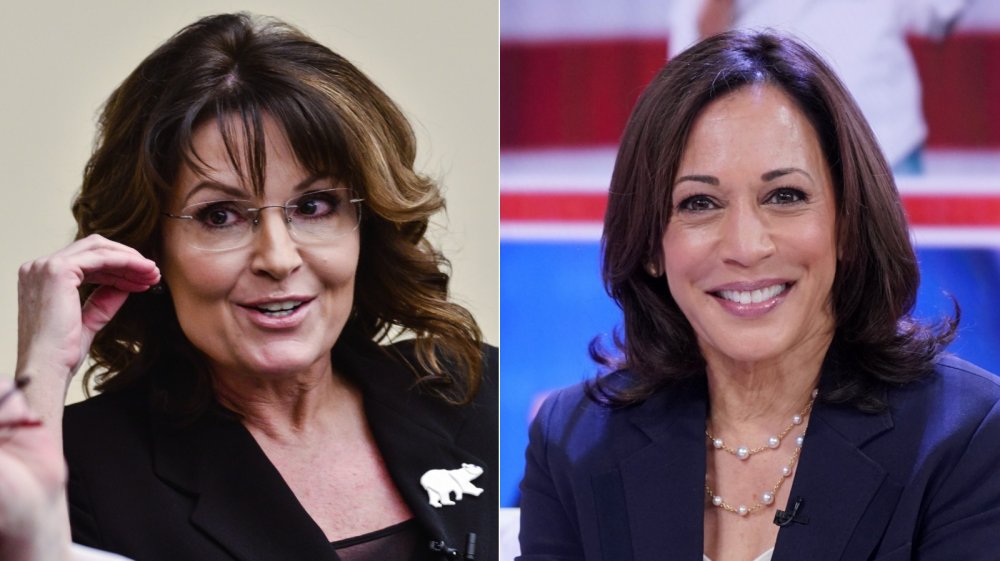 Sarah Palin and Kamala Harris