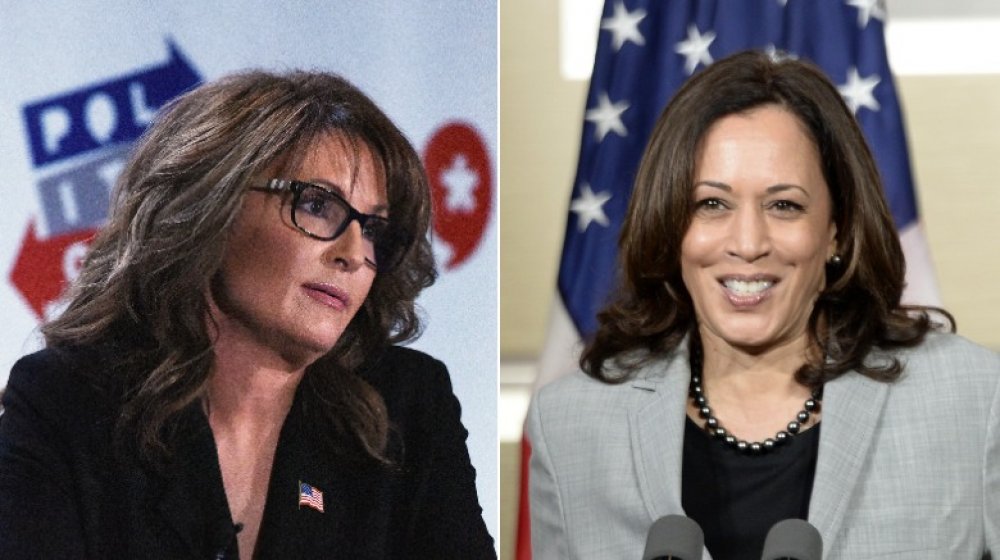 Sarah Palin and Kamala Harris