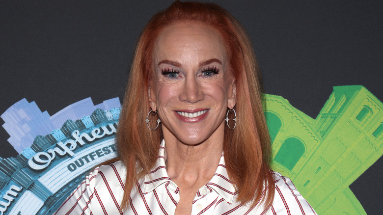 Kathy Griffin posing