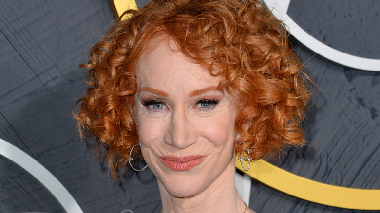 Kathy Griffin pursed lips