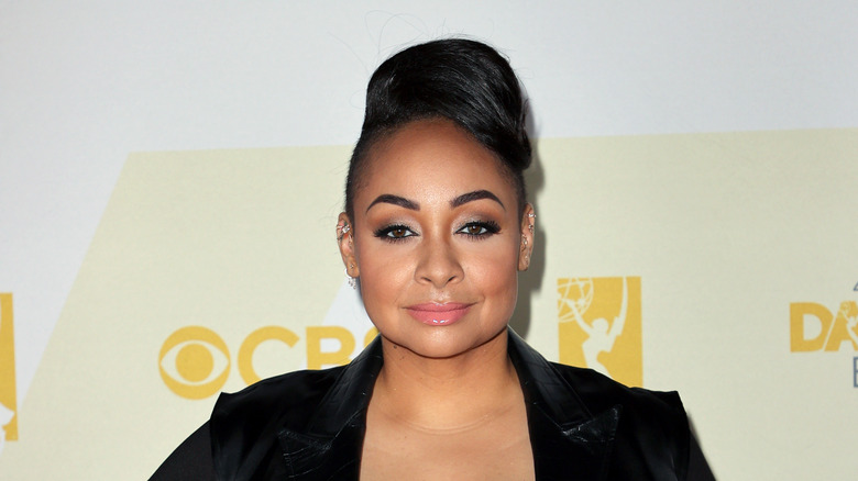 Raven-Symoné posing