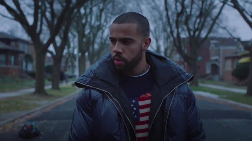 Vic Mensa in the video for Shelter