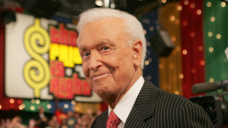 Bob Barker in a suit