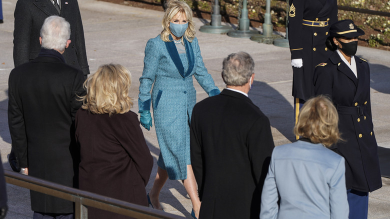 Dr. Jill Biden at President Biden's inauguration