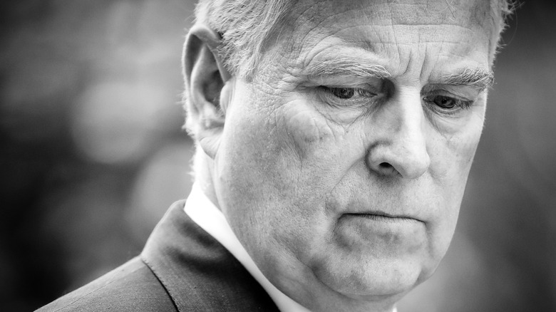 Prince Andrew at the QIPCO King George Weekend at Ascot Racecourse in 2017 