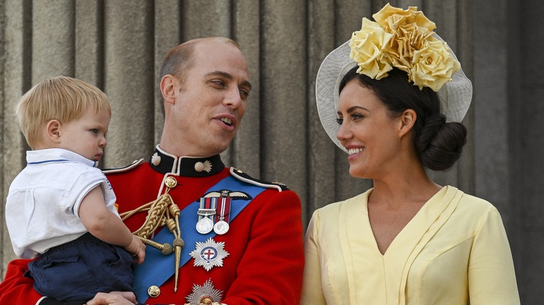 Jordan Whalen and Laura Mitchell in "Harry & Meghan: Escaping the Palace"