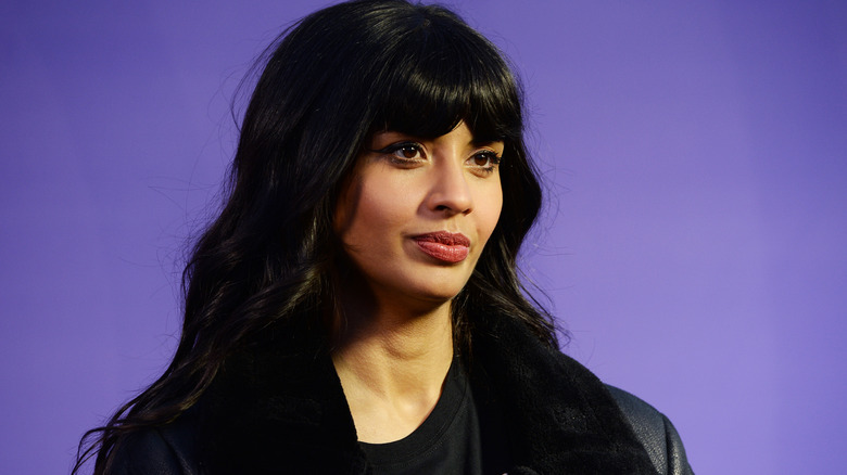 Jameela Jamil smiling