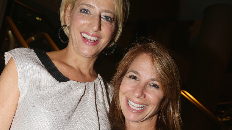 Dorinda Medley and Jill Zarin smiling