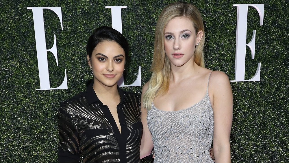 Camila Mendes and Lili Reinhart at Elle's Women in Television celebration in 2017