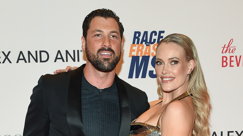 Peta Murgatroyd and Maksim Chmerkovskiy at an event