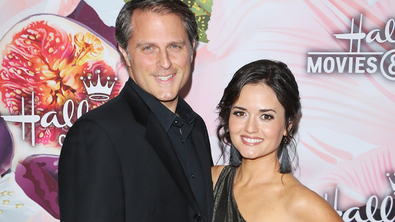 Scott Sveslosky and Danica McKellar smiling