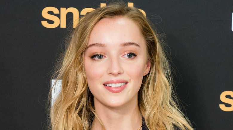 Phoebe Dynevor smiling