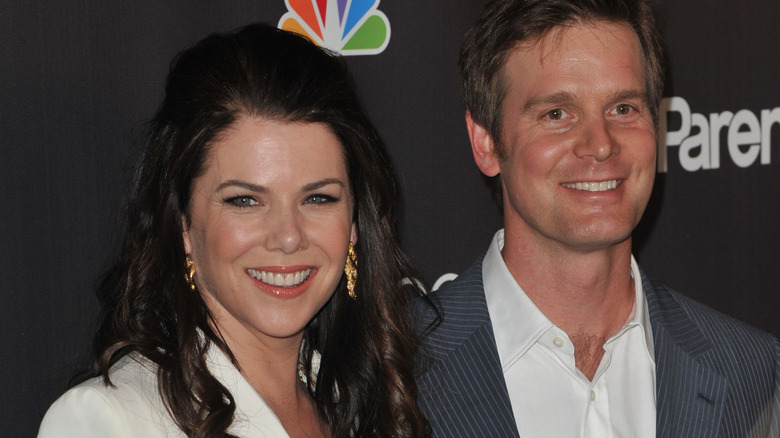 Lauren Graham and Peter Krause