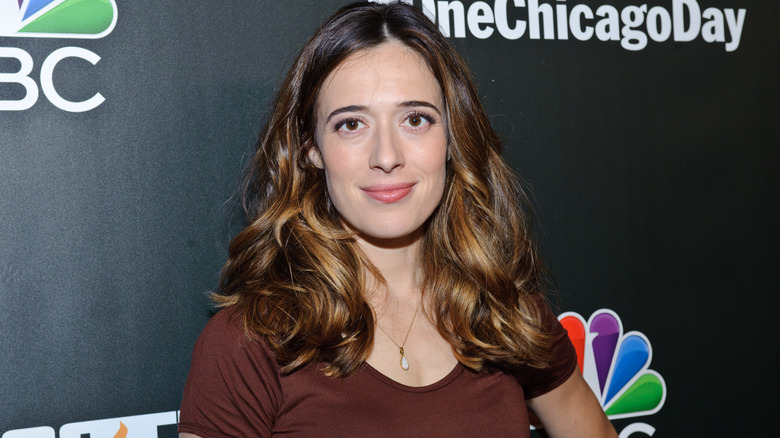 Marina Squerciati attends the 2018 press day for "Chicago Fire", "Chicago PD", and "Chicago Med"