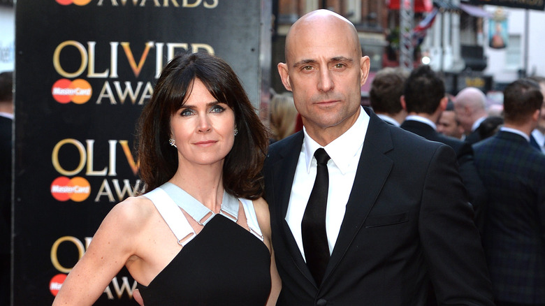 Liza Marshall and Mark Strong