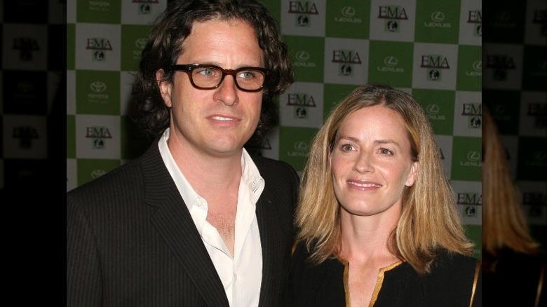 Davis Guggenheim and Elisabeth Shue smiling