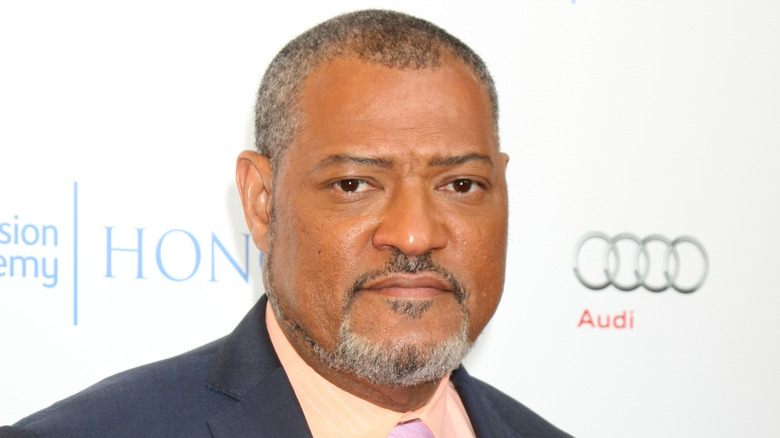 Laurence Fishburne in a suit