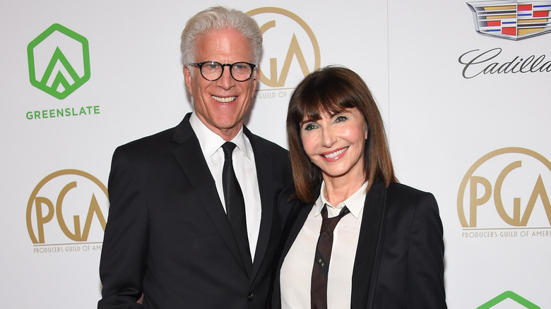 Ted Danson and Mary Steenburgen smiling