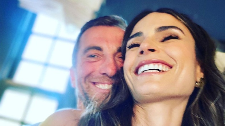 Mason Morfit and Jordana Brewster in a selfie