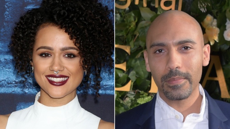 Nathalie Emmanuel and Alex Lanipekun