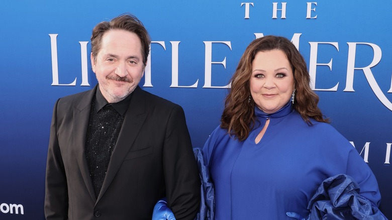 Ben Falcone Melissa McCarthy The Little Mermaid premiere