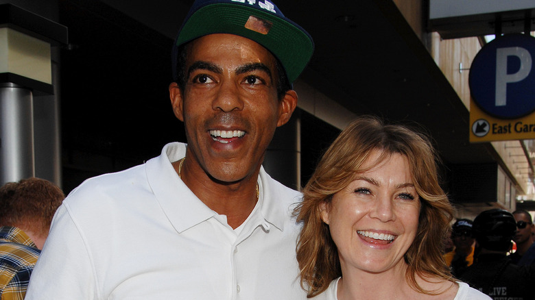 Ellen Pompeo and Chris Ivery at a Casino Night benefit