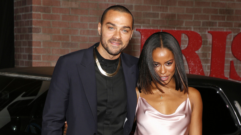 Jesse Williams and Taylour Paige on the red carpet