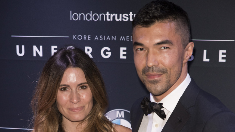 Nicole Dale and Ian Anthony Dale on the red carpet