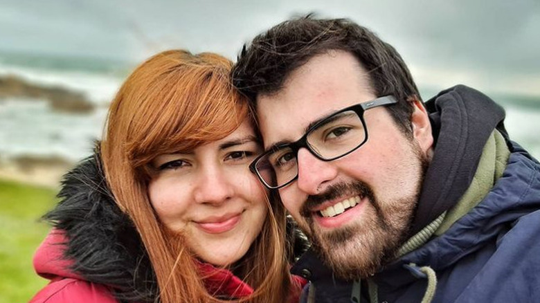 Joana Ribiero and Diogo Botelho smiling