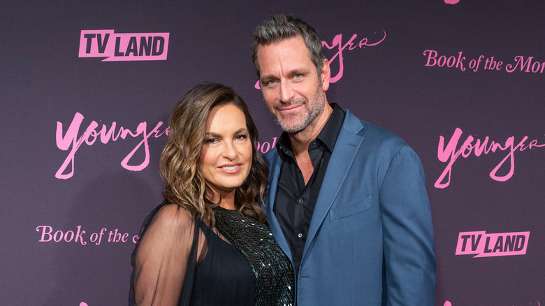 Mariska Hargitay and Peter Hermann at Younger season 6 premiere