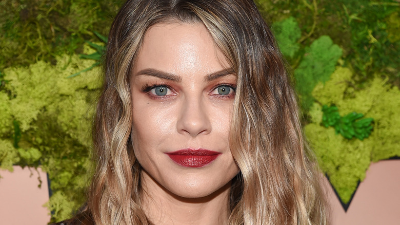 Lauren German attends a party in West Hollywood in 2017