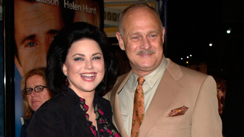 Delta Burke and Gerald McRaney smiling