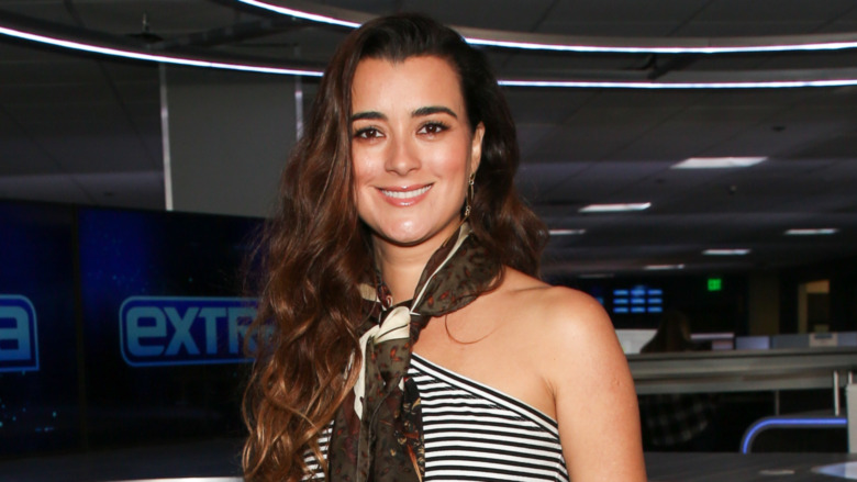 Cote de Pablo smiling 