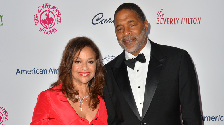 Debbie Allen and Norm Nixon red carpet