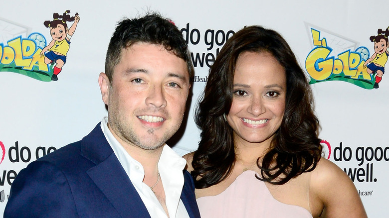 George Valencia and Judy Reyes on the red carpet