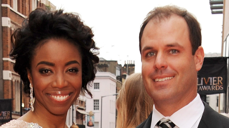 Heather Headley and Brian Musso at an event