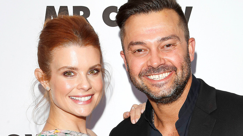 JoAnna Garcia Swisher and Nick Swisher at an event