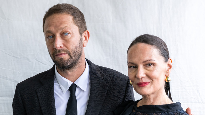 Ebon Moss-Bachrach with wife Yelena Yemchuk