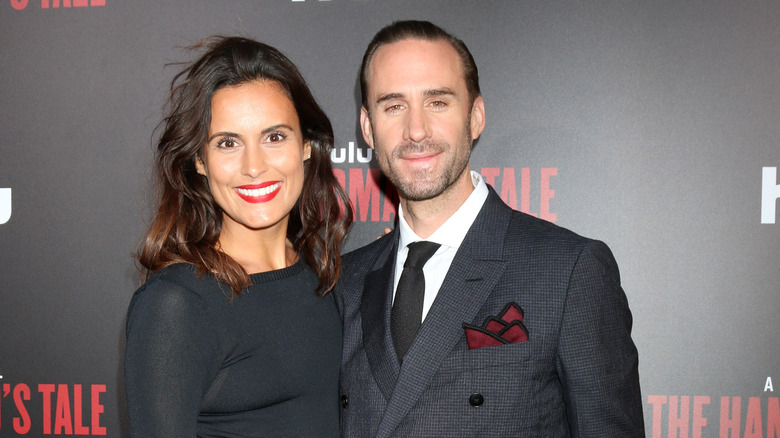 Maria Dolores Dieguez and Joseph Fiennes 