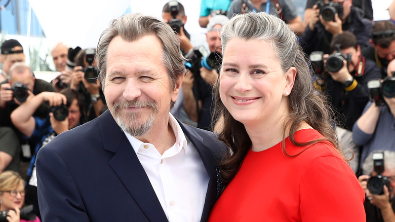 Gisele Schmidt and Gary Oldman