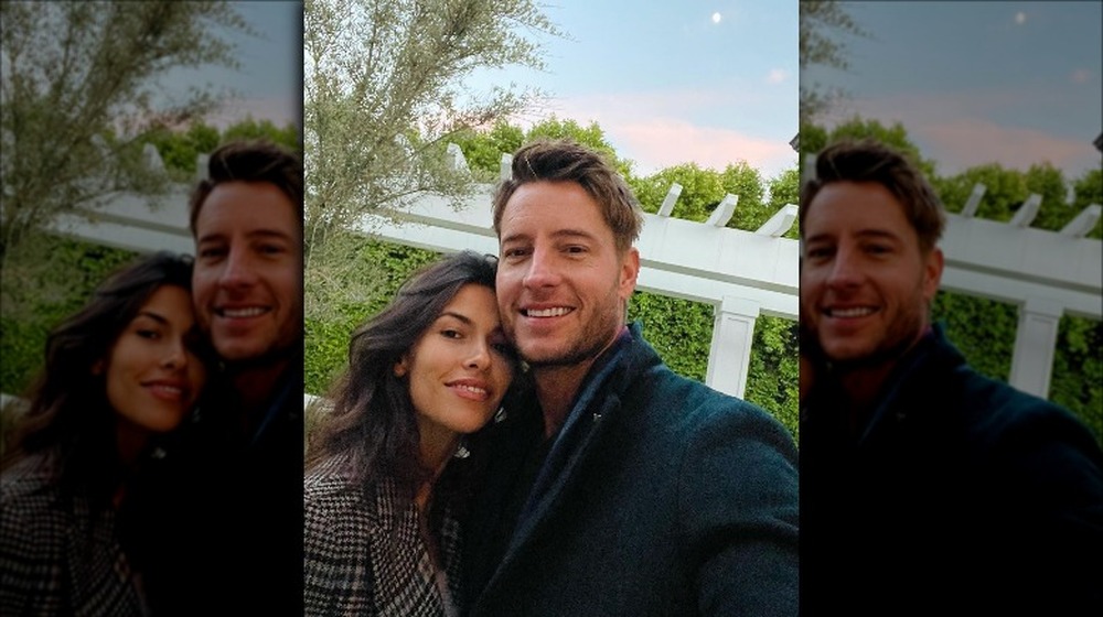 Sofia Pernas and Justin Hartley selfie