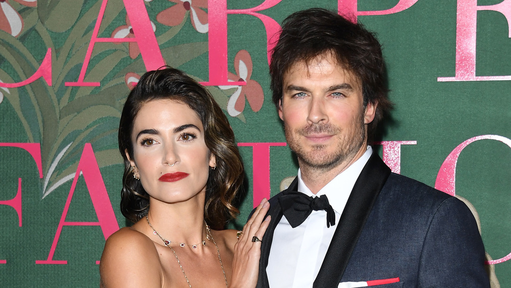 Nikki Reed and Ian Somerhalder at an event