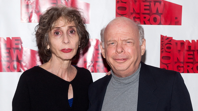 Wallace Shawn and Deborah Eisenberg posing