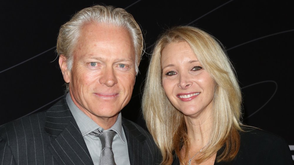 Michael Stern and Lisa Kudrow at the Peterson Automotive Museum reopening