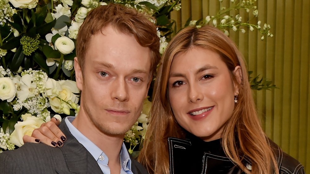 Alfie Allen and Antonia Showering at the British Vogue and Tiffany Fashion and Film party in 2020