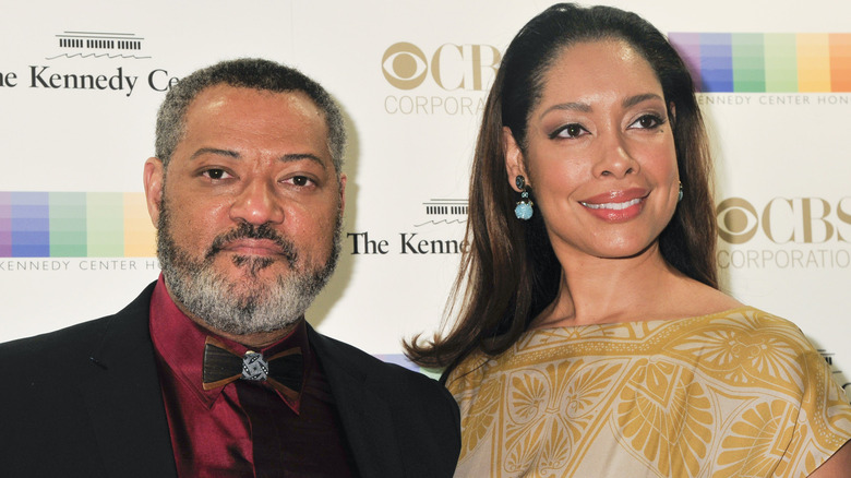 Laurence Fishburne, Gina Torres in 2015