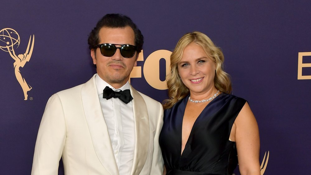 John Leguizamo and Justine Maurer at Emmy Awards