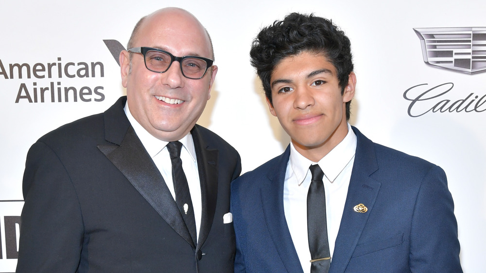 Willie Garson and his son Nathan Garson