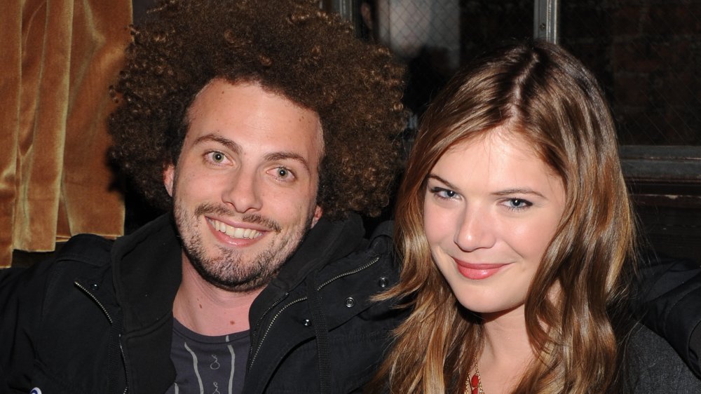 Justin Miner and Kate Miner at the premiere of Meskada in 2010